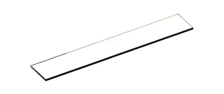 Keuco Glasabl. kurz Ersatzteil SPS 90110 442x80x6mm, 90110000074 90110000074