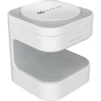 Hyperjuice Qi2 3-in-1 Magnetische Ladestation weiß