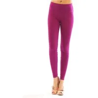 SYS Leggings Damen Leggings lang hoher Bund Baumwolle blickdicht