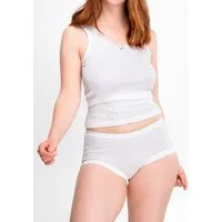 Speidel Achselhemd Nina (2er Pack) Baumwolle, eng, bequem, feminin, elegant, V-Ausschnitt