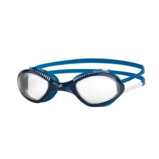 Zoggs - "Tiger SNR" Schwimmbrille für Herren/Damen Unisex (Blau/Weiß/Transparent)