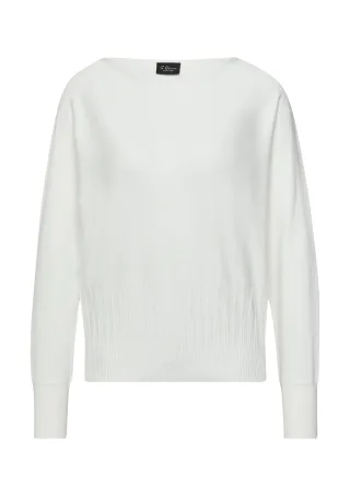 s.Oliver BLACK LABEL - Strickpullover creme - Gr. - 46