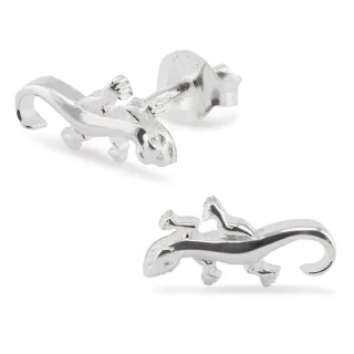 Gecko Ohrringe aus 925 Silber