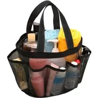 axy Strandtasche Duschtasche, Multifunktionale Strandtasche aus Mesh, Faltbar, Tragbar, Leicht