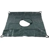 Basera® Gartenpflege-Set Rück- und Formschnittmatte, Gartenplane und Laubsammler