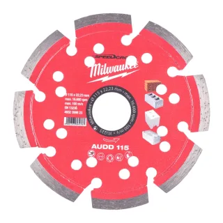 Milwaukee Speedcross Diamanttrennscheibe AUDD - 4932399823