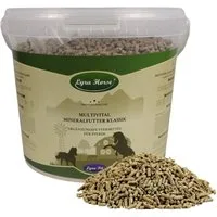 Lyra Pet 3,8 kg Lyra Horse® Multivital Mineralfutter Klassik im Eimer Leinkuchenmehl, für: Pferd
