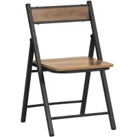 SoBuy Klappstuhl FST88, Esszimmerstuhl Schreibtischstuhl Schminktisch Bürostuhl, Küchenstuhl Stuhl bis 150 kg belastbar für Gäste, Büro, Camping