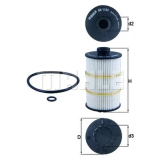 Mahle ?lfilter Audi A6 A7 A8 4,0
