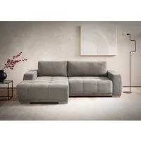 Home affaire Ecksofa Bolero L-Form, B: 241 cm, Couch & Wohnlandschaft, wahlweise mit Bettfunktion & Bettkasten