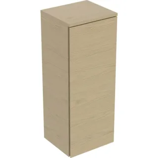 Geberit Renova Plan Mittelhochschrank mit einer Tür: 33x85x29.7cm, Eiche natur / Melamin, 504044PS1 504044PS1