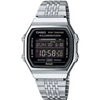 CASIO VINTAGE Smartwatch, Armbanduhr, Herrenuhr, Damenuhr, Bluetooth,Stoppfunktion,Schrittzähler