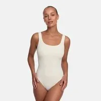 cfab (creamy fabrics) Body Low Back - Body-Weiß-XL (1-tlg)