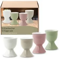 matches21 HOME & HOBBY Eierbecher, (12-tlg), Spülmaschinenfeste Eierhalter für Frühstückstisch