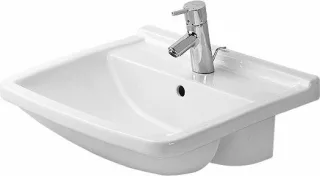 Duravit Starck 3 Halbeinbauwaschtisch Weiß Hochglanz 550 mm - 0310550000 0310550000