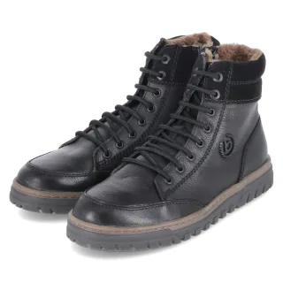 Bugatti Winterboots - Gr. 40 - Schwarz - Leder