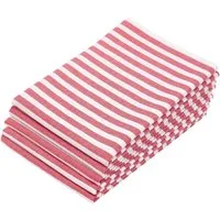 ZOLLNER Geschirrtuch, (Spar-Set, 5-tlg), 50 x 70 cm, 100% Baumwolle, vom Hotelwäschespezialisten