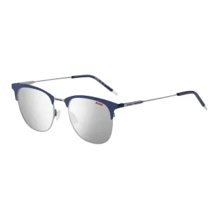 Hugo Boss - "1208 0KU0" Verspiegelt-Sonnenbrille für Herren (Blau/Silber)