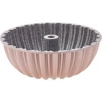 Karaca Keks-Formscheiben Cake Pro Kuchenform aus Gusseisen in Scheibenform, Rosegold