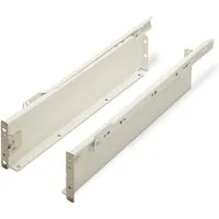SO-TECH® Schubkasten Schubladensystem Metallbox Zargenhöhe 86 mm cremeweiß, Nennlänge 30 cm