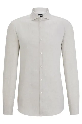 BOSS Menswear Black - H-HANK-spread-C1-222 khaki - Gr. - 40