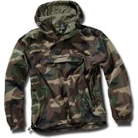 Brandit Allwetterjacke Herren Sommer Windbreaker Jacke US Version Perfekte Passform Hochwertige Verarbeitung,Wasserabweisend
