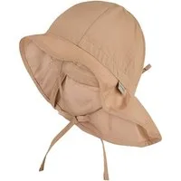 Sterntaler® Schirmmütze UV-Schutz 50+ Sonnenhut uni (1-St) Mütze mit Nackenschutz und Größenregulierungsband