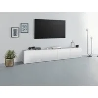 borchardt Möbel Lowboard Sophia, TV-Schrank mit 4 Türen, hängend oder stehend, Breite 200 cm mit 4 Türen, stehend und hängend
