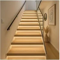 GLOBO LIGHTING Dekolicht, LED-Leuchtmittel fest verbaut, Neutralweiß, LED Strip Streifen Leiste USB 2x Licht-Band Treppen TV Hintergrund