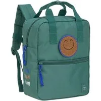LÄSSIG Kinderrucksack Little Gang, Mini Square Backpack, dark green