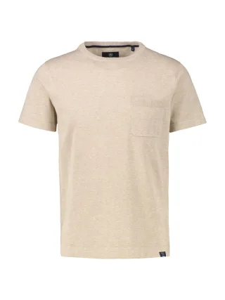 LERROS - O-NECK tender beige melange - Gr. - XL