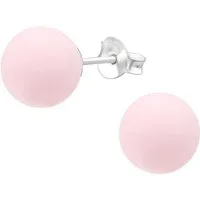 ALEXANDER YORK Paar Ohrstecker PERLE classic 8 mm I rosa, 2-tlg., 925 Sterling Silber