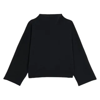 Ted Baker Kenseyy Cupro Funnel Neck Pullover, Schwarz