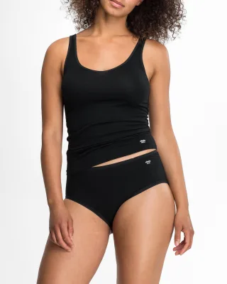 Speidel - Traegerhemd soft feeling schwarz - Gr. - 38