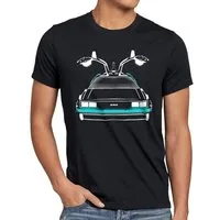 style3 T-Shirt Delorean Speed of Light DMC-12 zeitreise mcfly zurück in die zukunft