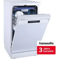 Hanseatic Standgeschirrspüler HG4585C107636RW, 10 Maßgedecke, inkl. 3 Jahre Herstellergarantie