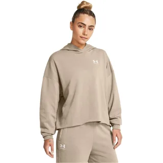 Under Armour - "Rival Terry" Kapuzenpullover für Damen, Performance, Übergroß (Braun)