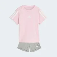adidas Sportswear Trainingsanzug ESSENTIALS KIDS -SET (2-tlg), für Babys, zweiteiliges Set, aus Baumwolle