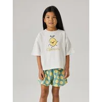 Name It Schlafanzug NKFNIGHTSET BOXY LEMON NOOS (Set) Baumwollmischung, mit Zitronen Druck