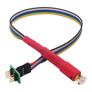 1PCS SOP8 150mil/208mil Chip Burn Write Probe Handheld Block 2×4Pin Programmer Connection Cable Surface Mount Chip EEPRO