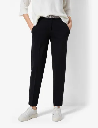 Brax Damen Chino Style MARON S BLACK, schwarz, Gr. 46K