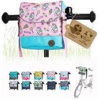 BambiniWelt by Rafael K. Lenkertasche Lenkertasche Tasche kompatibel mit Puky Woom Laufrad Roller Fahrrad