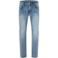 TIMEZONE Slim-fit-Jeans Trendige Jeans im Used-Look mit geradem Bein & Five Pocket Slim EduardoTZ