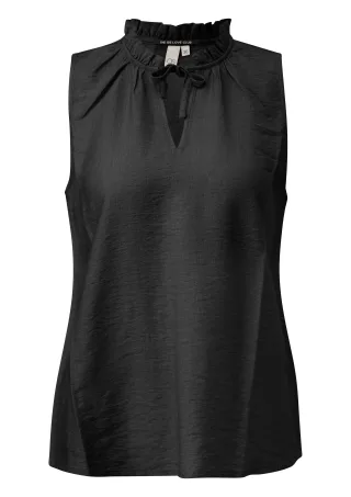 qs - Bluse schwarz - Gr. - 42