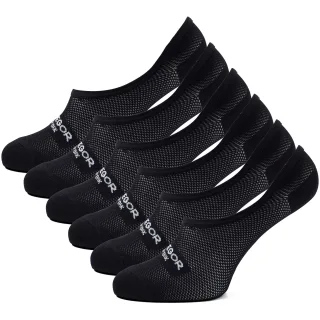 McGregor – Footies Black 6er-Pack