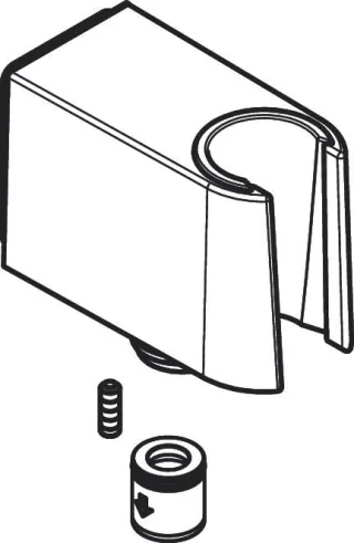 Hansgrohe Brausehalter FixFit Porter chrom , 94695000 94695000