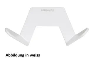 Koh-i-Noor LAVI Doppelter Haken Verchromt, 5916KK, Chrom 5916KK