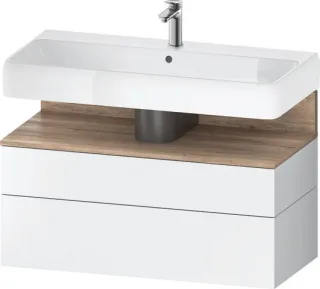 Duravit Qatego Waschtischunterbau wandhängend Weiß Matt 990x470x590 mm - QA4395055180010 QA4395055180010