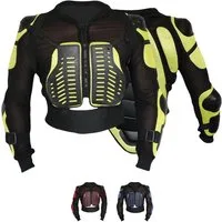 German Wear Protektorenjacke GW500, Protektorenjacke Motorrad Protektoren Körper Panzer