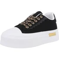 Ital-Design Damen High-Top Freizeit Sneakerboots (88671530) Flach Sneakers High in Schwarz